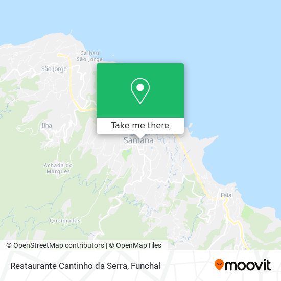 Restaurante Cantinho da Serra map