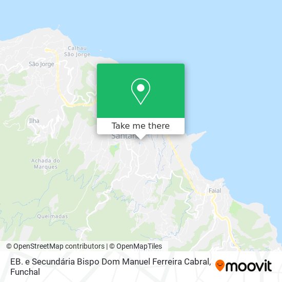 EB. e Secundária Bispo Dom Manuel Ferreira Cabral map