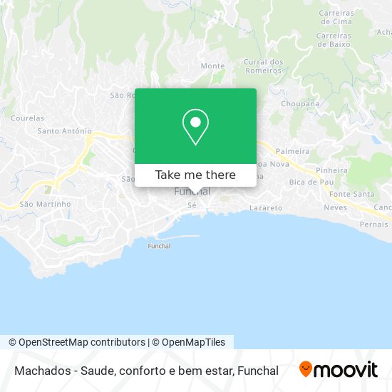Machados - Saude, conforto e bem estar mapa