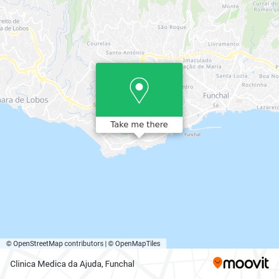 Clinica Medica da Ajuda map