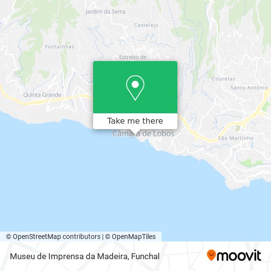 Museu de Imprensa da Madeira map