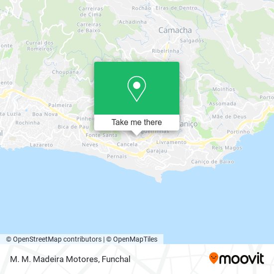 M. M. Madeira Motores mapa