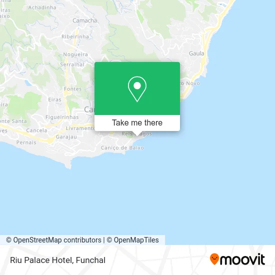 Riu Palace Hotel map