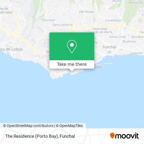The Residence (Porto Bay) map