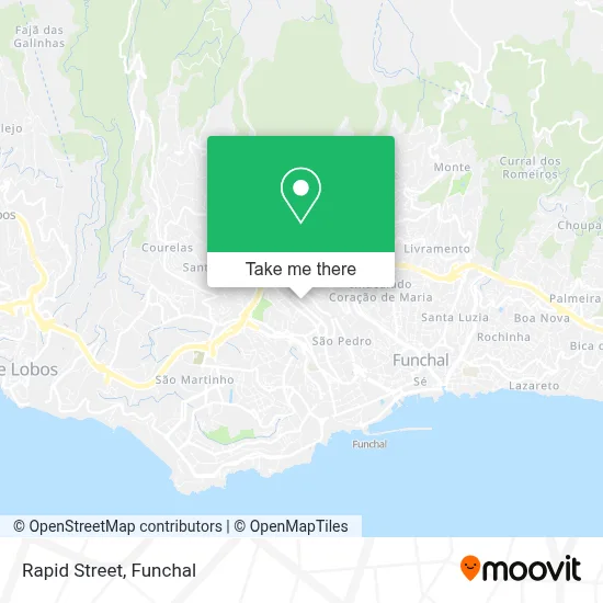 Via Rapida map