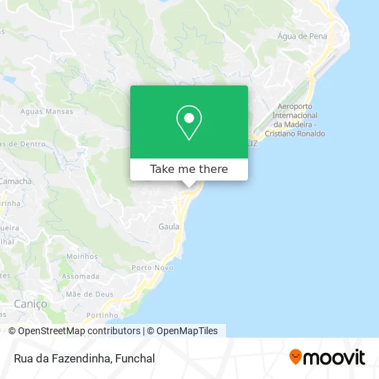 Rua da Fazendinha map