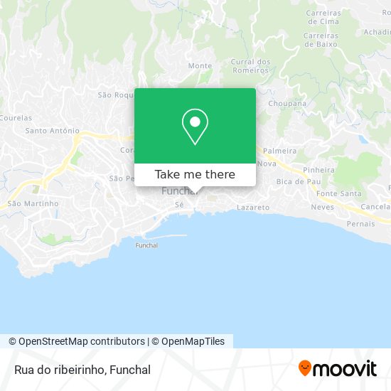 Rua do ribeirinho map