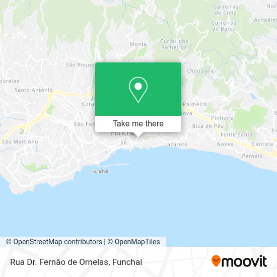 Rua Dr. Fernão de Ornelas map