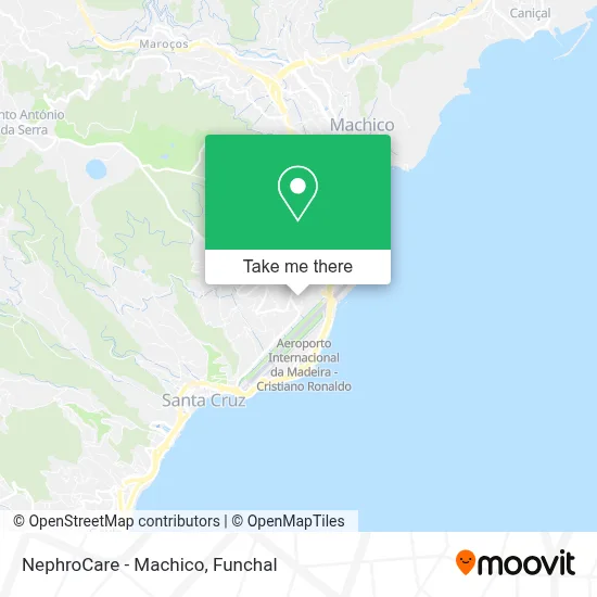 NephroCare - Machico map