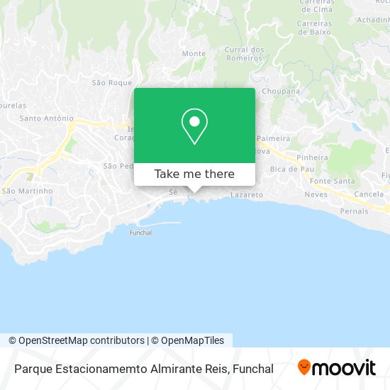Parque Estacionamemto Almirante Reis map