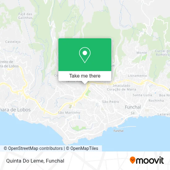 Quinta Do Leme map