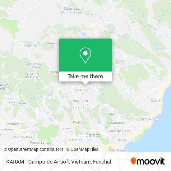 KARAM - Campo de Airsoft  Vietnam map