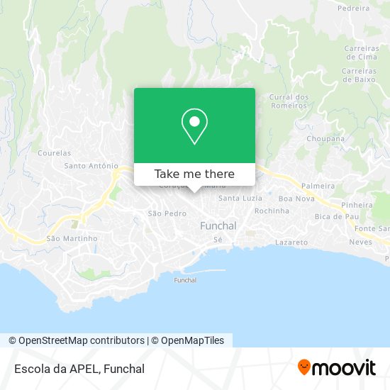 Escola da APEL map