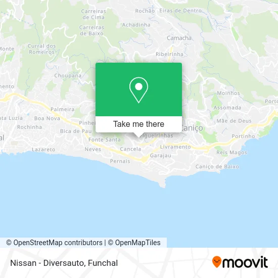 Nissan - Diversauto map