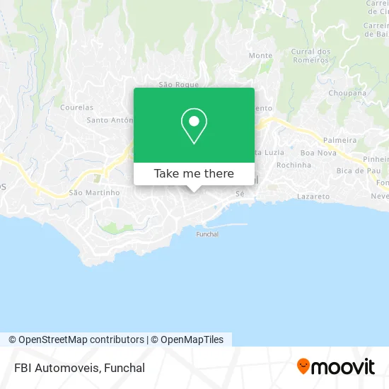 FBI Automoveis map