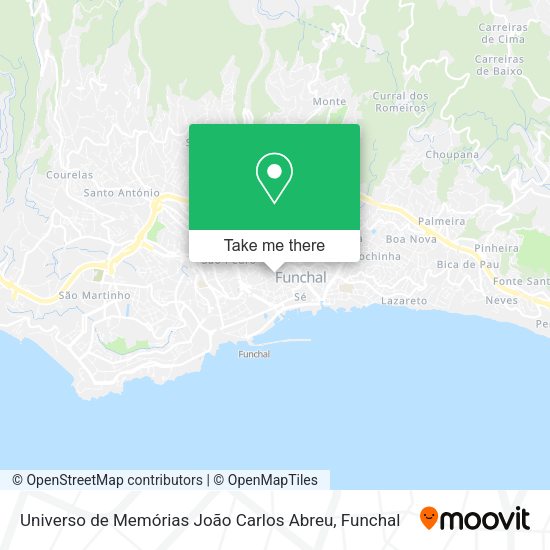 Universo de Memórias João Carlos Abreu map