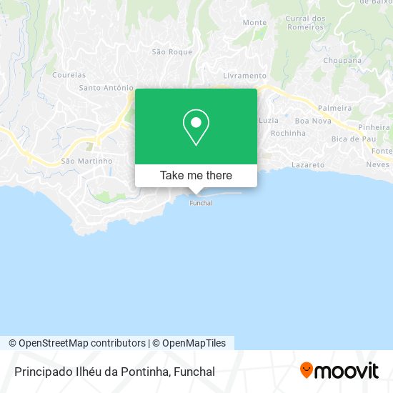 Principado Ilhéu da Pontinha map