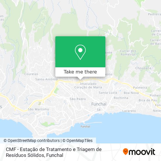 CMF - Estação de Tratamento e Triagem de Resíduos Sólidos map