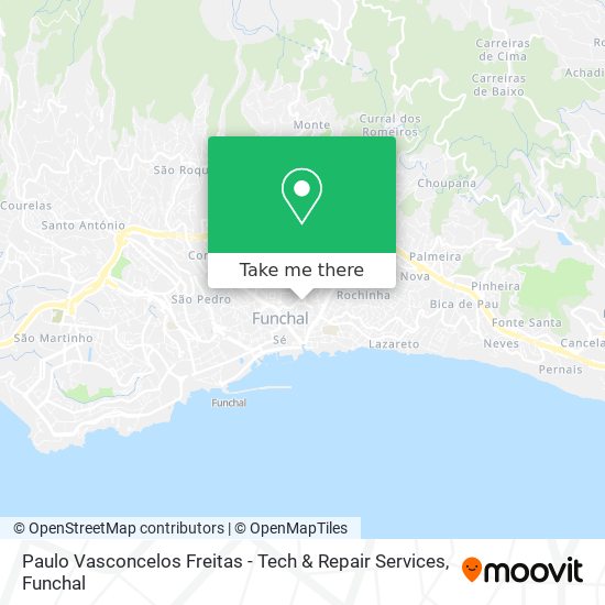 Paulo Vasconcelos Freitas - Tech & Repair Services map