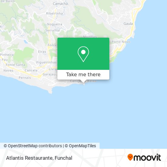 Atlantis Restaurante mapa