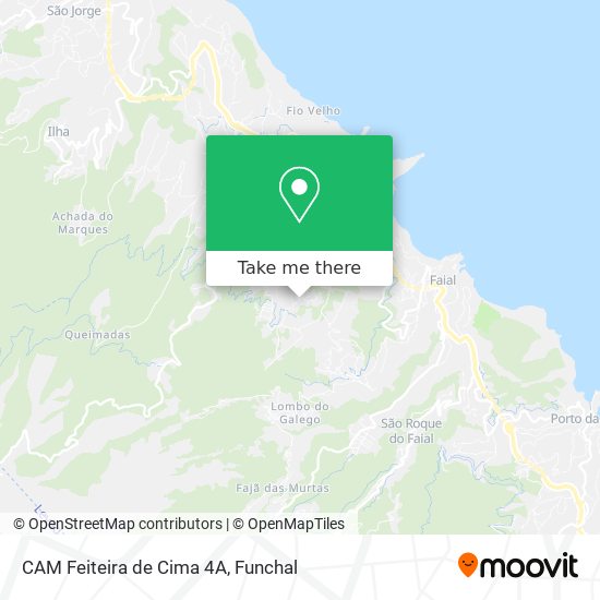 CAM Feiteira de Cima 4A map