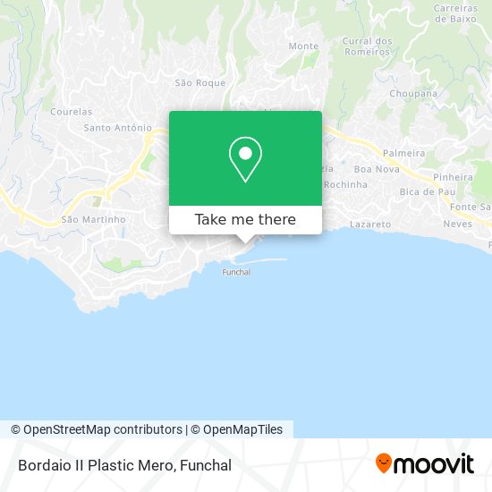 Bordaio II Plastic Mero map