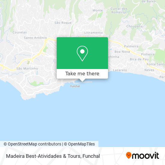 Madeira Best-Atividades & Tours map