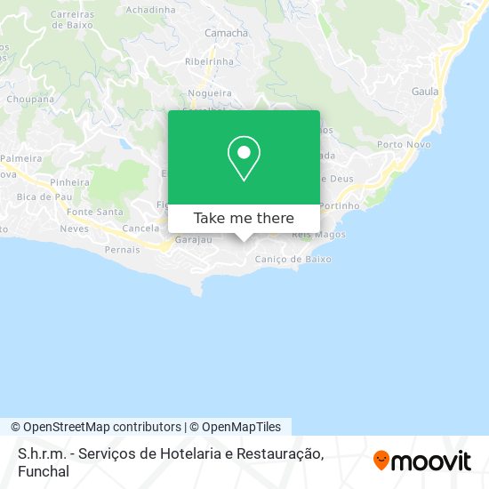 S.h.r.m. - Serviços de Hotelaria e Restauração map
