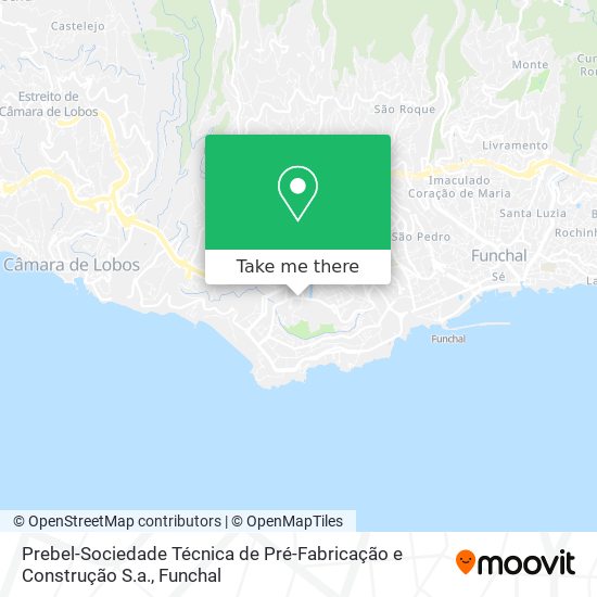 Prebel-Sociedade Técnica de Pré-Fabricação e Construção S.a. mapa