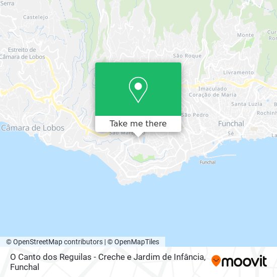 O Canto dos Reguilas - Creche e Jardim de Infância map