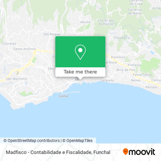 Madfisco - Contabilidade e Fiscalidade mapa