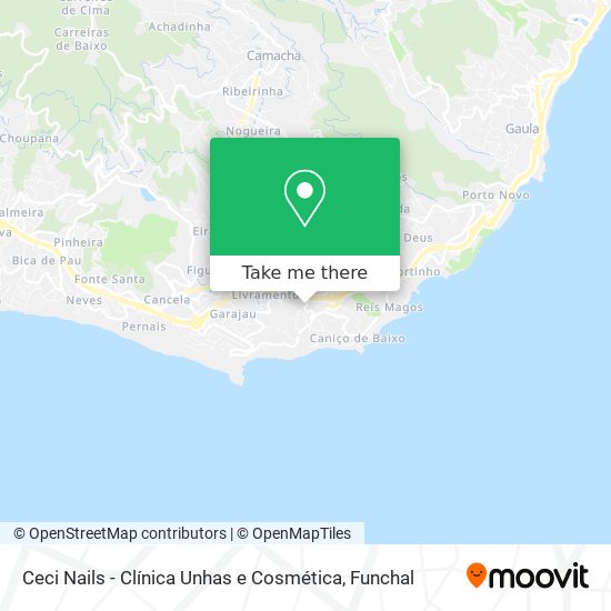 Ceci Nails - Clínica Unhas e Cosmética map