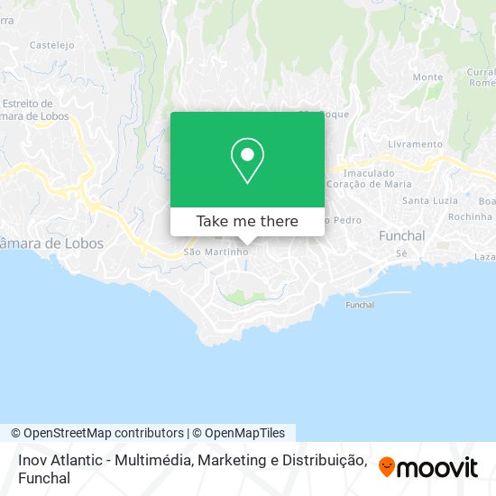 Inov Atlantic - Multimédia, Marketing e Distribuição map