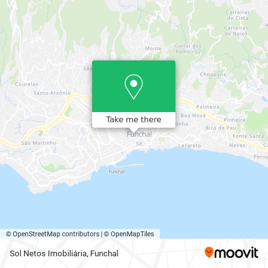 Sol Netos Imobiliária mapa