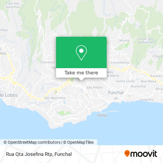 Rua Qta Josefina Rtp map