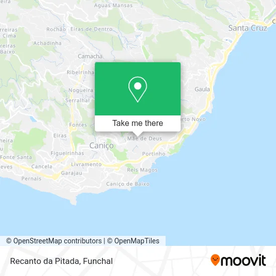 Recanto da Pitada map