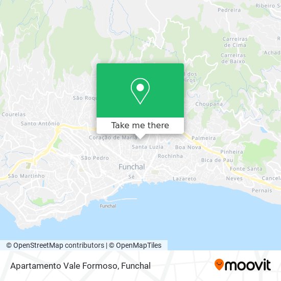 Apartamento Vale Formoso map