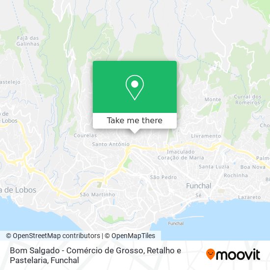 Bom Salgado - Comércio de Grosso, Retalho e Pastelaria map