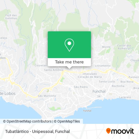 Tubatlântico - Unipessoal map