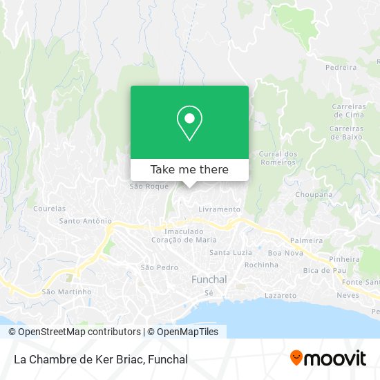 La Chambre de Ker Briac map