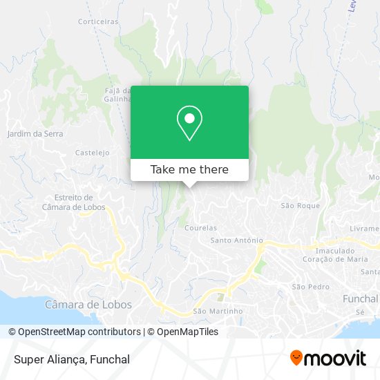 Super Aliança mapa
