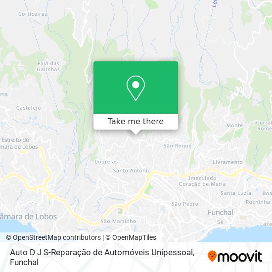 Auto D J S-Reparação de Automóveis Unipessoal map