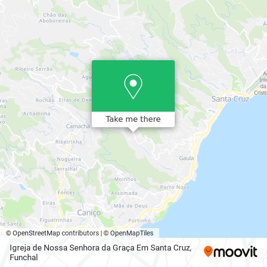 Igreja de Nossa Senhora da Graça Em Santa Cruz map