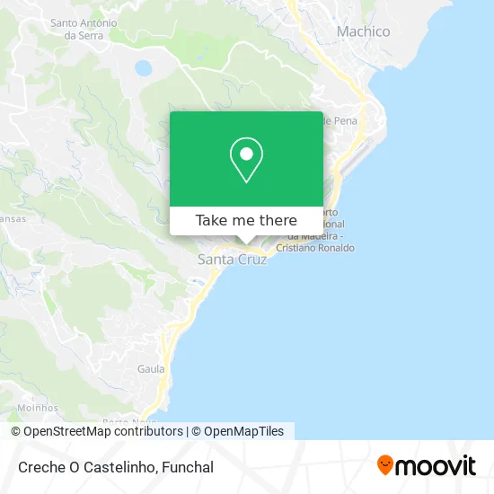 Creche O Castelinho map