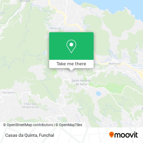 Casas da Quinta mapa