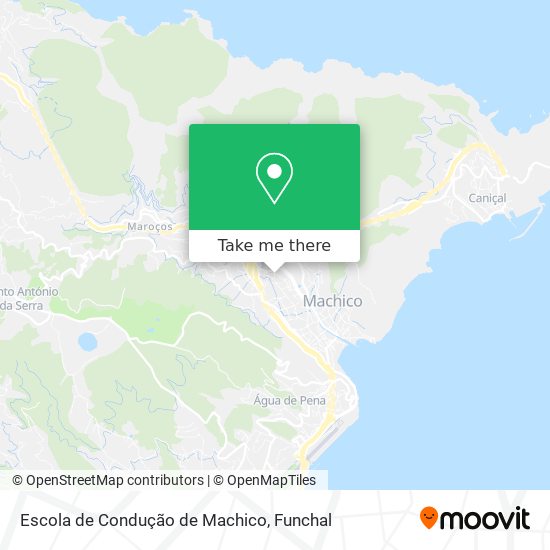 Escola de Condução de Machico map