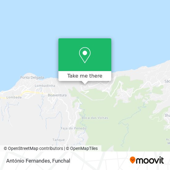 António Fernandes map