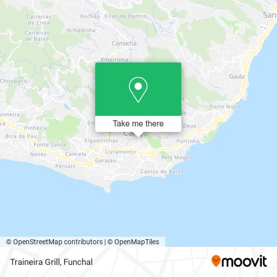 Traineira Grill map