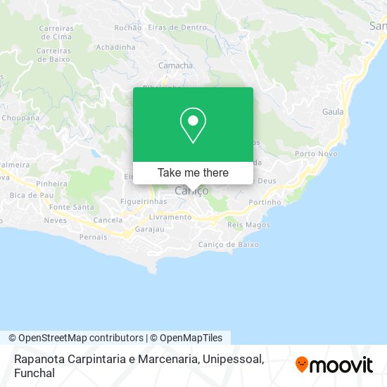 Rapanota Carpintaria e Marcenaria, Unipessoal map