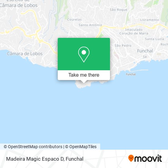 Madeira Magic Espaco D map